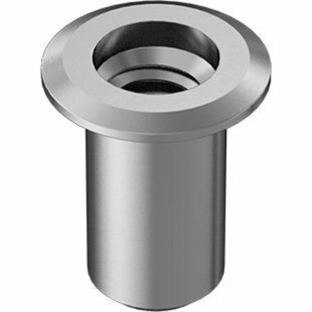 BSC PREFERRED Zinc-Plated Steel Rivet Nut 5/16-18 Internal Thread .030-.125 Material Thickness, 25PK 93483A810